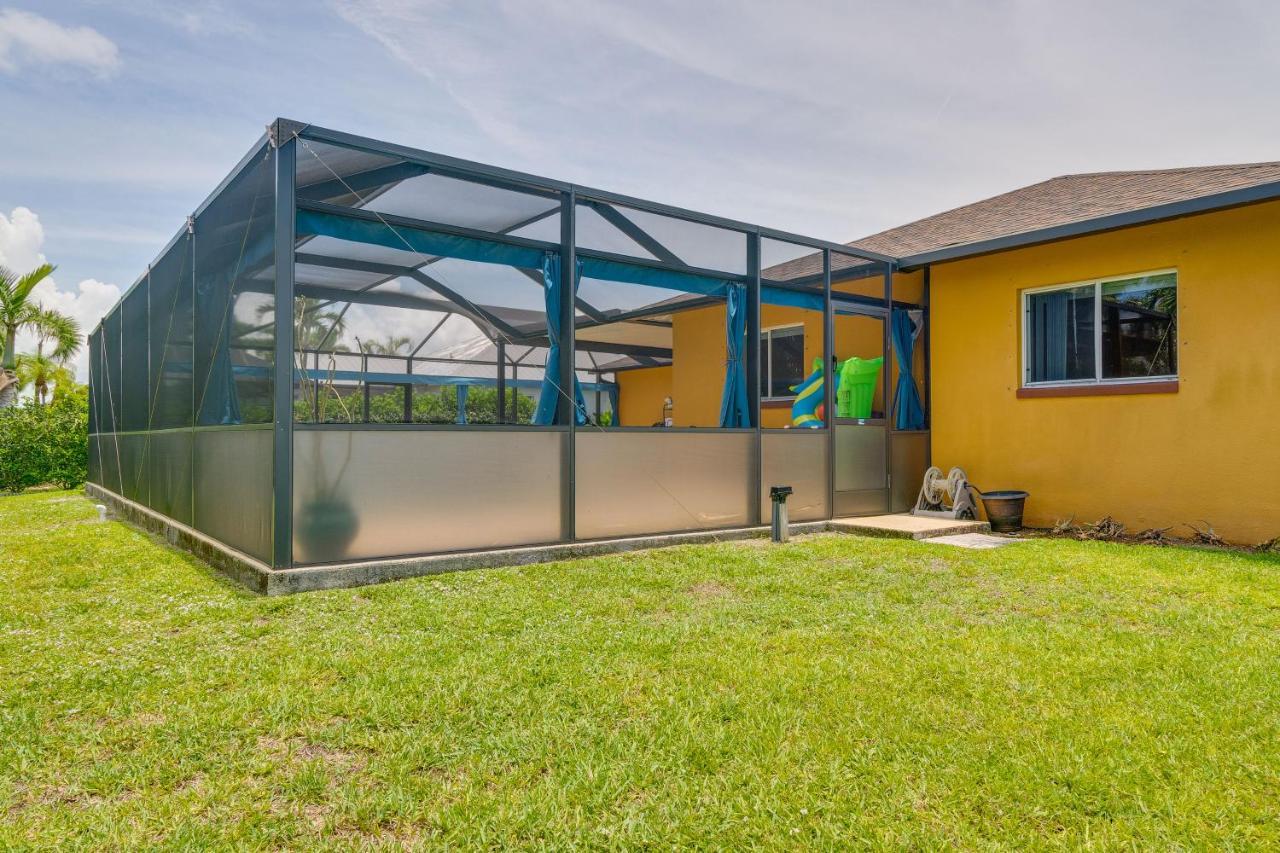 Pet-Friendly Cape Coral Vacation Rental With Lanai! Zewnętrze zdjęcie
